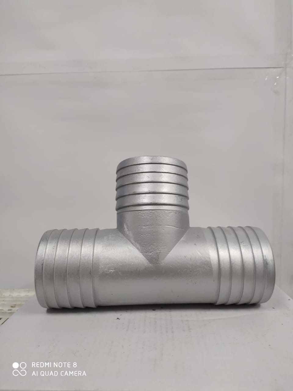 tee en aluminio para manguera